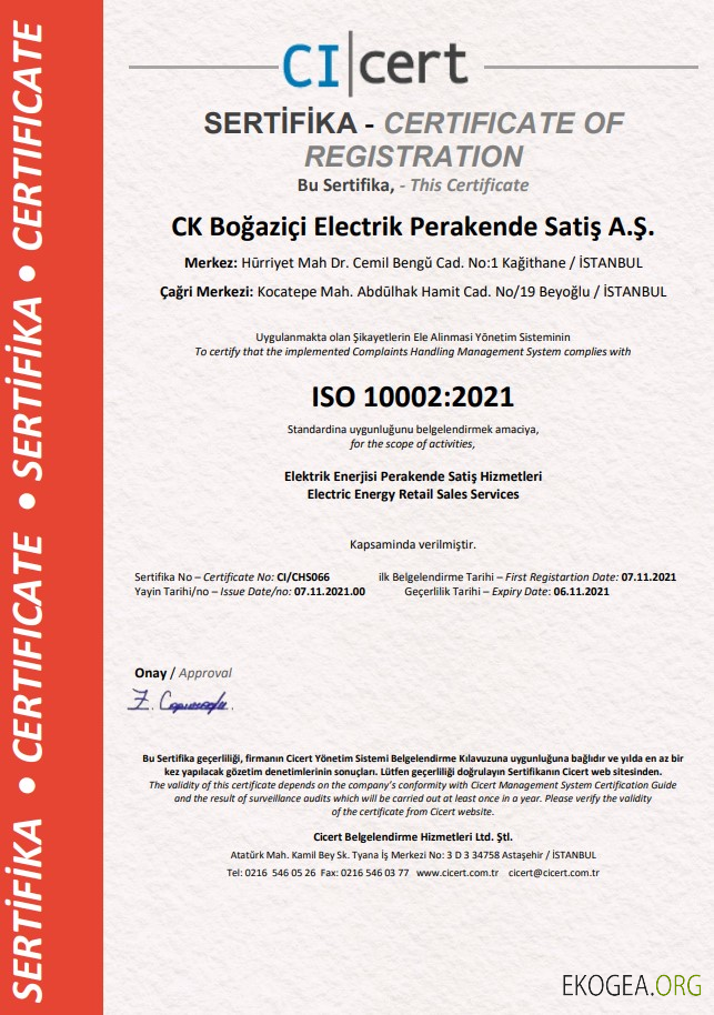 Modèle de certificat Cicert Turquie au format Word et PDF